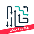 Programın simgesi: Arrows Go - Play Puzzle G…