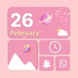 Icoon van programma: Themes : Widget  Wallpape…