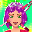 Programın simgesi: Kids Makeup Games  Hair S…