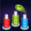أيقونة البرنامج: Nuts  Bolts - Color Sort …
