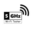 5GHz Wifi Tester Traffic Stat