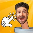 Tap Clicker Game: Toilet Man