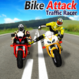 Ícone do programa: Bike Attack : Traffic Rac…