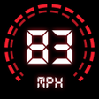 Ikona programu: GPS Speedometer : HUD odo…