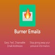 Icon of program: Burner Emails: Easy, Fast…