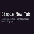 Icoon van programma: Simple New Tab