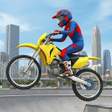 ไอคอนของโปรแกรม: Toon Moto Bikes Stunts Ra…