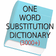 One Word Substitution Offline Dictionary