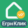 プログラムのアイコン：ЕГРН клик: недвижимость Р…