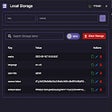 ไอคอนของโปรแกรม: Local Storage