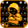 Hoodie Mask Boy Keyboard Background