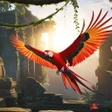 Иконка программы: Wild Parrot Care: Bird Li…