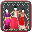 Girls Ghagra Choli Suit