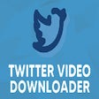 Ikon program: Twitter Video Downloader …