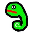 Icoon van programma: Comma Chameleon