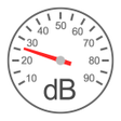 ไอคอนของโปรแกรม: Sound Meter  Decibel