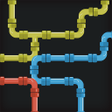 أيقونة البرنامج: Pipe Puzzle Connection