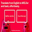 Icon of program: Melder Translator