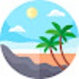 أيقونة البرنامج: Tropical Horizons Wallpap…