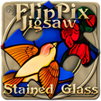 Icoon van programma: FlipPix Jigsaw - Stained …