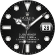 Analog Rolex Royal Watch face