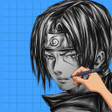 Programikonen: How to Draw Itachi Uchiha