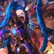 Jinx Arcane LoL Wallpapers New Tab