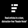 Ícone do programa: Reader Mode Premium