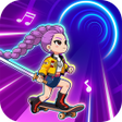 أيقونة البرنامج: Beat Rider: Neon Rush