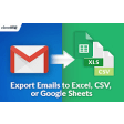 Export Emails to Google Sheets by cloudHQ