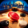 Icon of program: Carrom City Pool Offline