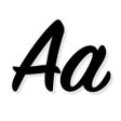 Ícone do programa: Fonts Color Widget for iP…