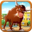 プログラムのアイコン：Bull Running Street : Rac…