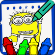程序图标：Miniminions Coloring Book…