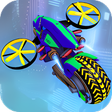 程序图标：Flying Bike Future City M…