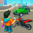 Иконка программы: Obby Bike 3D Parkour Adve…