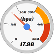 أيقونة البرنامج: Internet Speed Tester