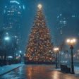 ไอคอนของโปรแกรม: Christmas Tree in City Li…