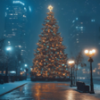 Icoon van programma: Christmas Tree in City Li…