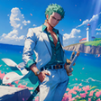Иконка программы: Zoro White Suit Live Wall…