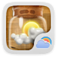 プログラムのアイコン：Bottle. GO Weather EX The…