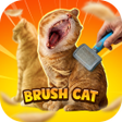 Icoon van programma: Brush Cat Funny Game ASMR