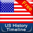 プログラムのアイコン：US History TimelineFree