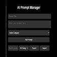 AI Prompt Manager