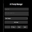 프로그램 아이콘: AI Prompt Manager