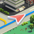 أيقونة البرنامج: Karta GPS Navigation  Tra…