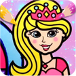 プログラムのアイコン：Princess Glitter Coloring…