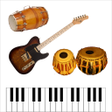 程序图标：Tabla Drums Dhol Piano Gu…