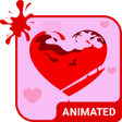 プログラムのアイコン：Love Flood Animated Keybo…