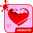 Love Flood Animated Keyboard